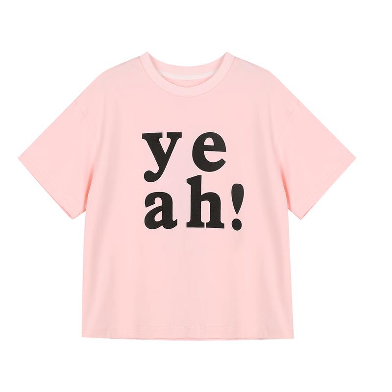 LUSON Girls' 2025 Summer Anti-Stain & Breathable Short-Sleeve T-Shirt