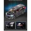 1/24 Lexus LM300H MPV Van Diecast Toy Car Model Miniature Pull Back Sound & Light Doors Openable Collection Gift for Boy Kid
