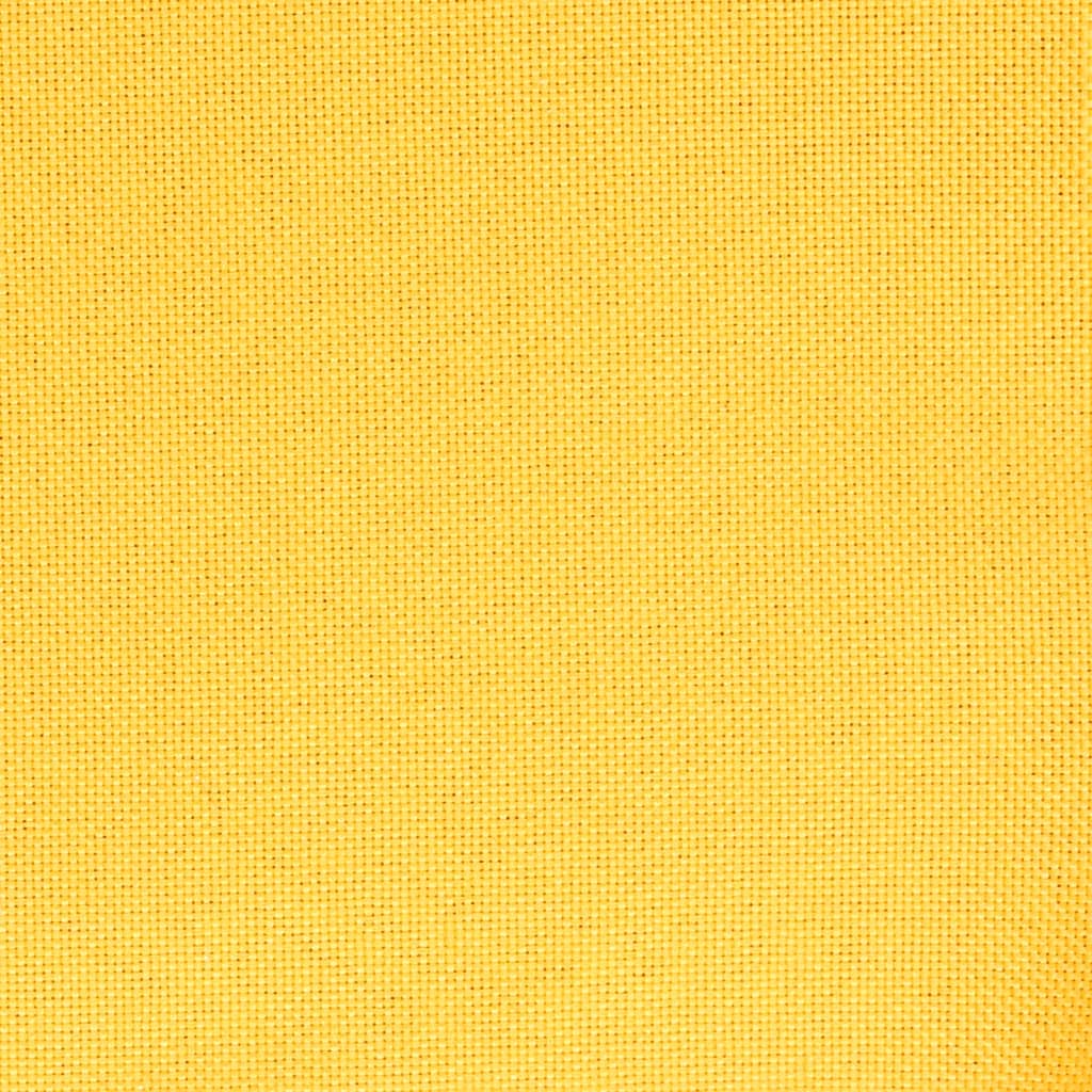 Dining Chair Swivel Mustard Yellow Fabric