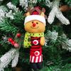 Weihnachtsbaum Weihnachtsmann Schneemann Rentier Deko Ornament Plüschtiere Anhänger