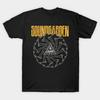 Men Black Print T-shirt Soundgarden - Mitominie #15 No-Cut Transfer Paper Print Cotton Tshirt