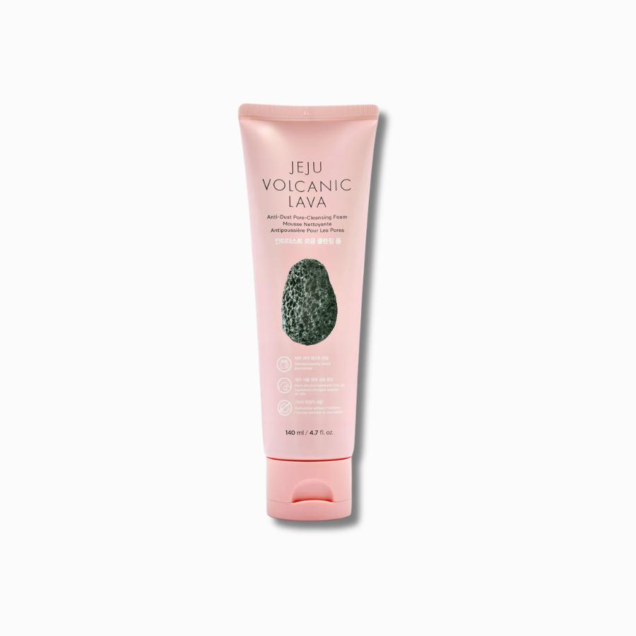 

The Face Shop Jeju Volcanic Lava Anti-Dust Pore-Cleansing Foam, 140ml 1pc