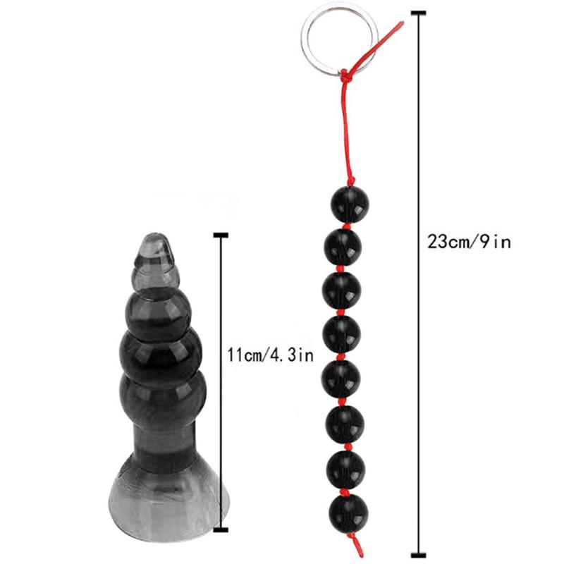 8 Stück SM Appeal Backcourt Kombination Silikon Serra Perlen Vibrationsstab