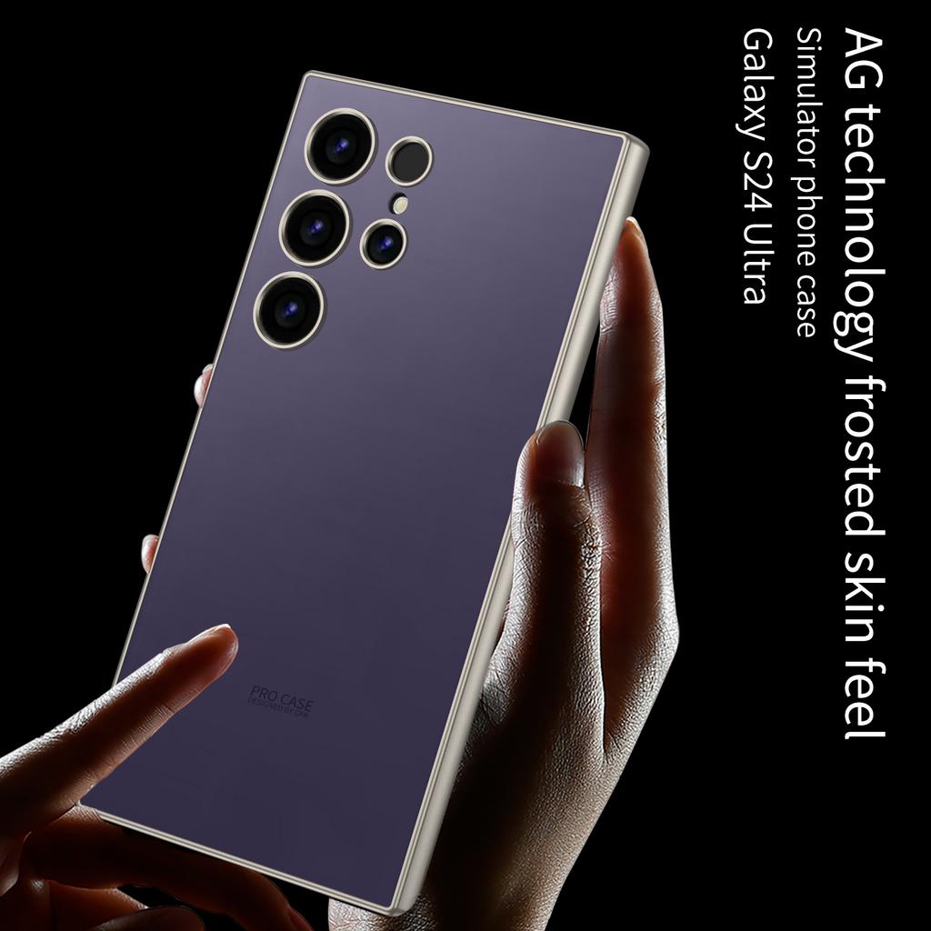 RENGZ-Originální, Jednobarevný, Kryt, Pro Samsung, Galaxy, S25, S24, S23, Ultra, Módní, S24Ultra, S25Ultra, Měkké okraje, Pouzdro