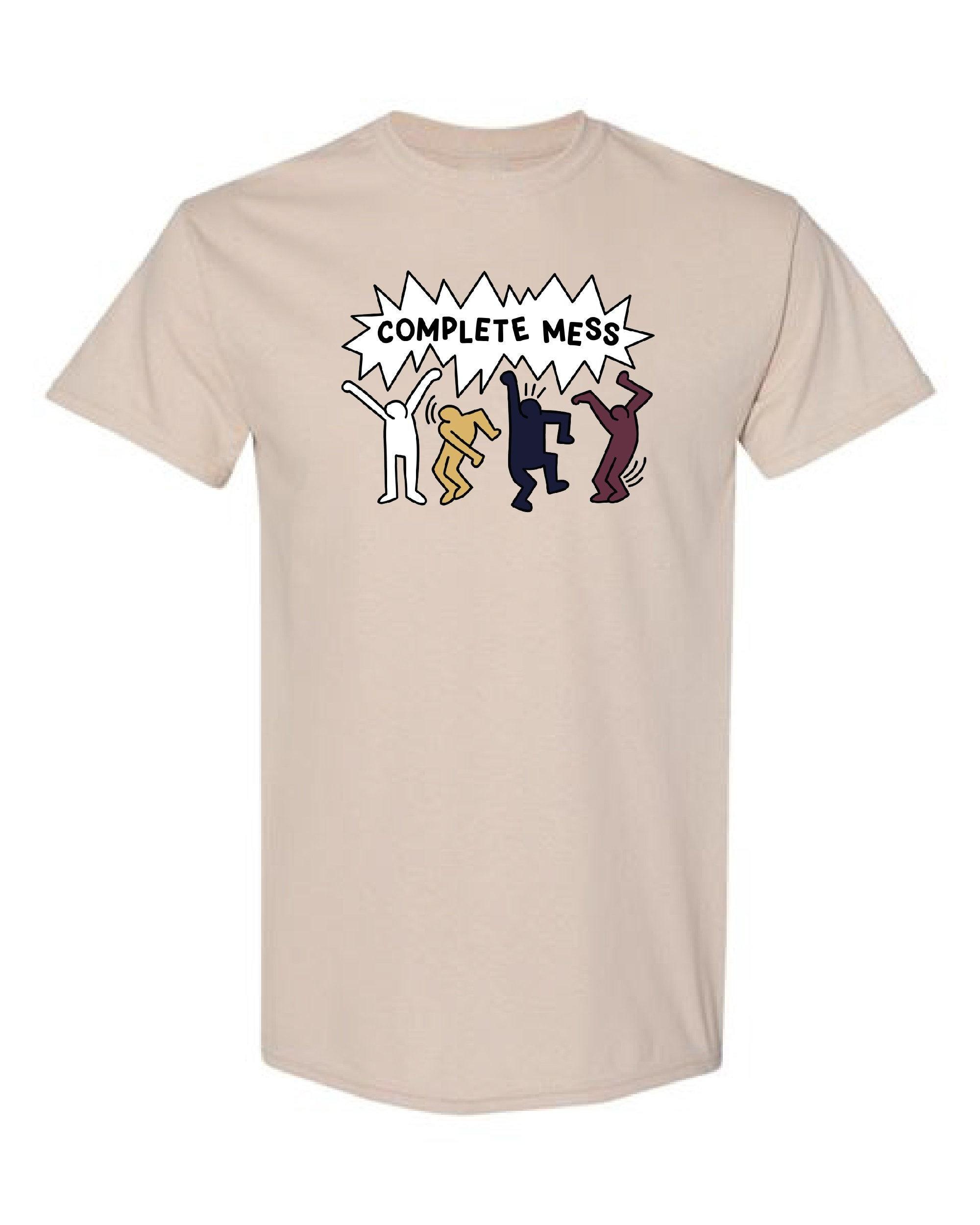 5 Seconds of Summer Complete Mess Tshirt UNISEX Women Cotton Y2K Clothing Casual Fashion Round Neck Short Sleeved Tee Streetwear S