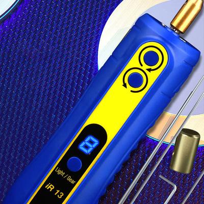 Glue Remover Device with 4-Speed Digital Control LED Light for Mobile Screen Repair Titanium Steel Construction