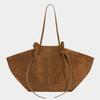Borsa a Spalla da Donna Camoscio Nabuk Grande Capacità Portatile Ala Borsa Tote Designer Lg Tracolla Shopping Spaziosa Borse Nuova