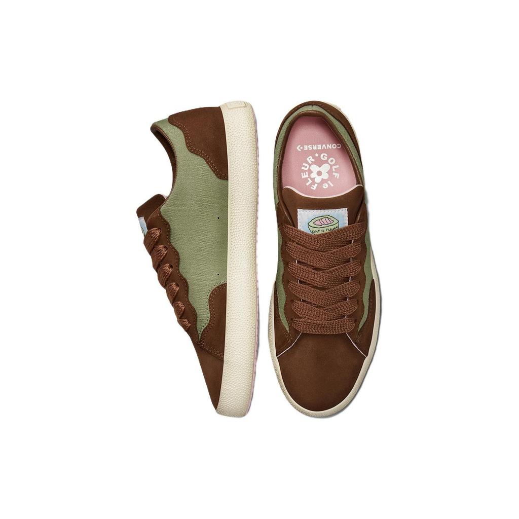 Golf Le Fleur X Converse GLF 2.0 Oil Green Bison Unisex Sneakers Brown Winter-White 173187C