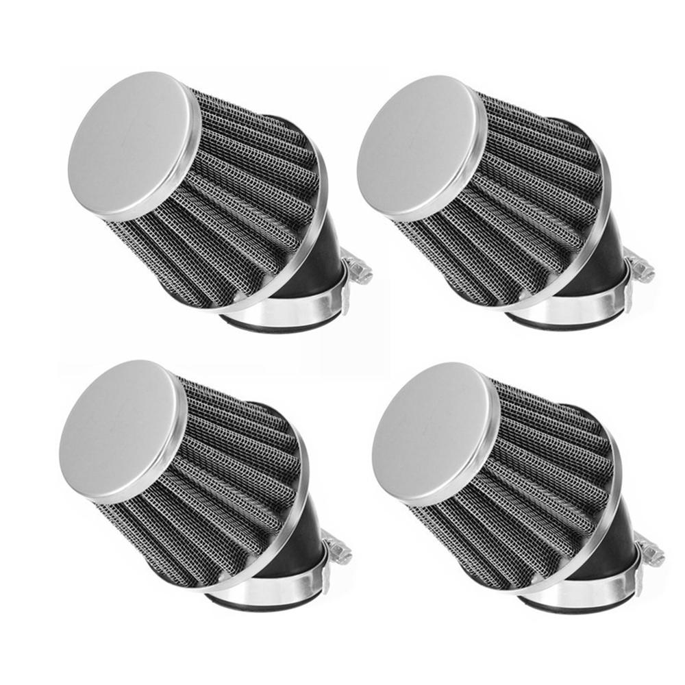 

4 Pcs 50mm Motorcycle Bike Mushroom Head Air Filter For 50cc 110cc 125cc 140cc