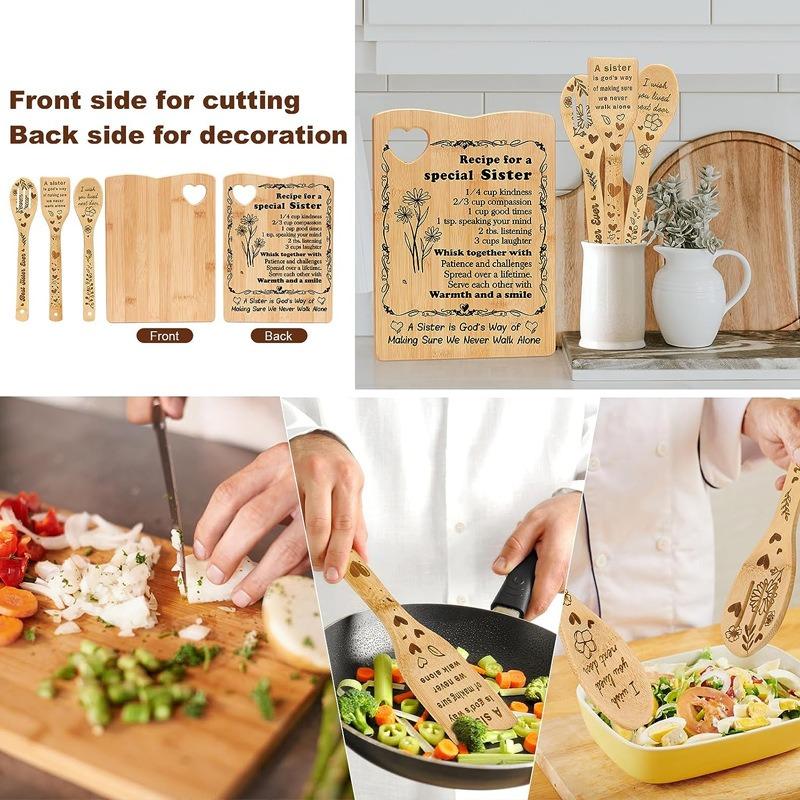 Cutting Board Love Cutting Board Set Creative Letter Cutting Board Set Cutting Board with Shovel Kit Funny Kitchen Gift