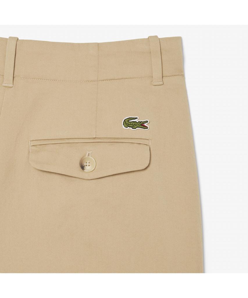LACOSTE Women'S Wide Fit Chino Pleated Pants Hf2445-55N 02S