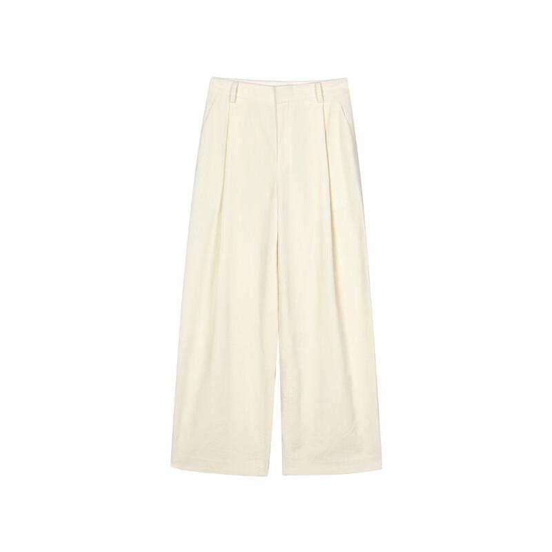 Less 2024 Fall Casual Loose Straight-Leg Trousers (2O8E11650)