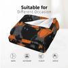Grey Black Cat Pumpkin Soft Flannel Blanket Breathable Warm Throw for Office Car Sofa Kids Room Birthday Xmas Gift