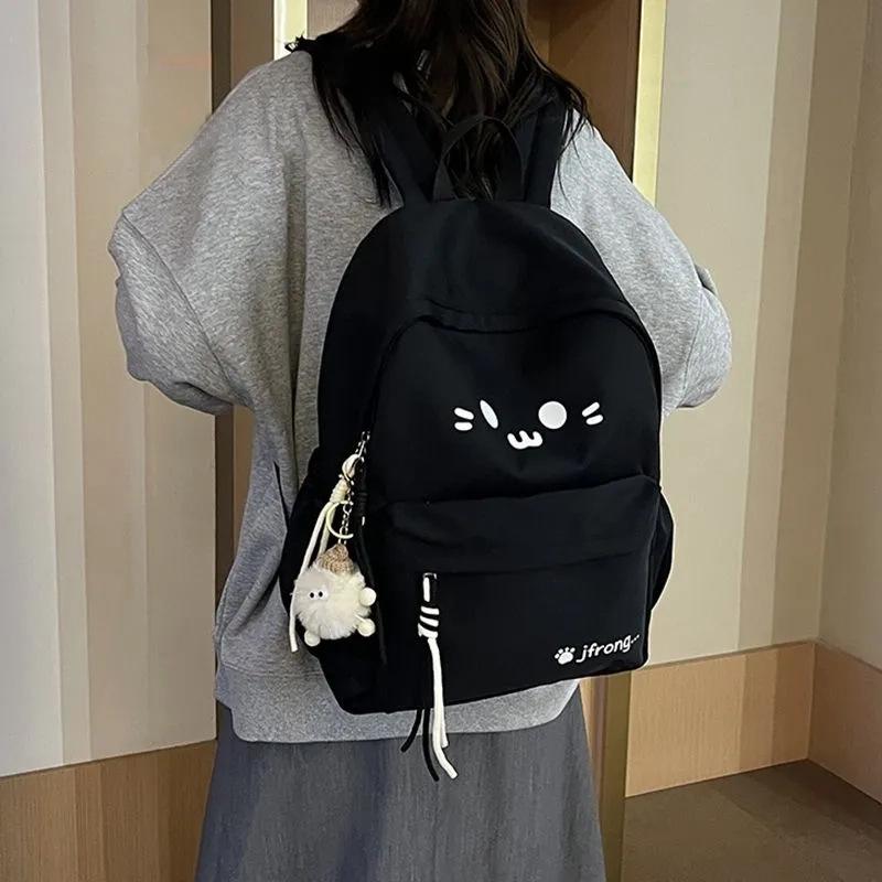 Japanese New Cute Backpack Backpack Student College Ins Casual Versatile Large-capacity Backpack