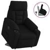 VidaXL Fauteuil inclinable noir tissu 3303034