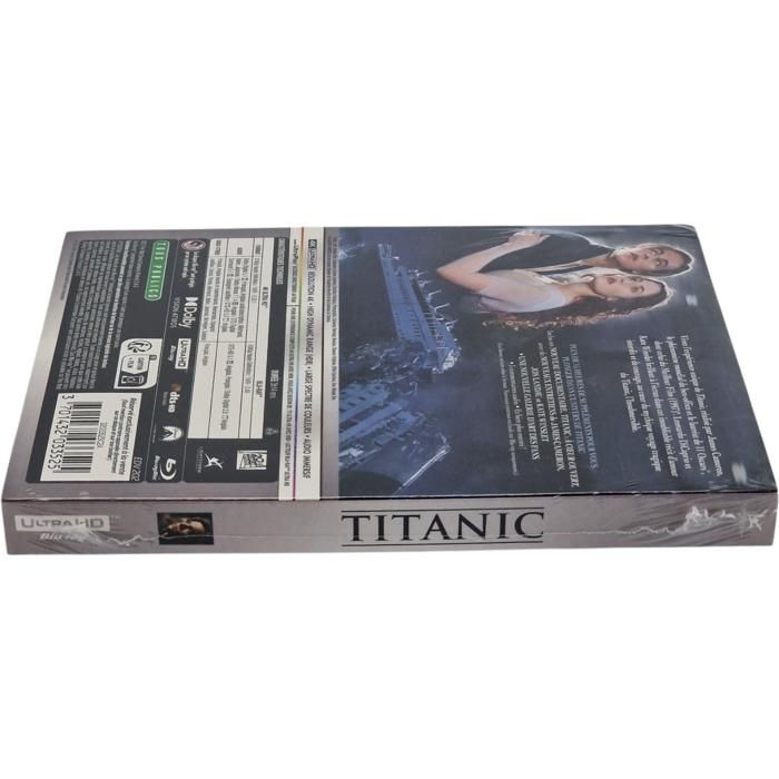 Titanic 4k ultra hd blu-ray bonus - 20th century studios