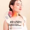 Portable Neck Massager with Hot Compress Function Relaxes Back Shoulder Muscle Pain Relief Bionic Neck and Shoulders Massager