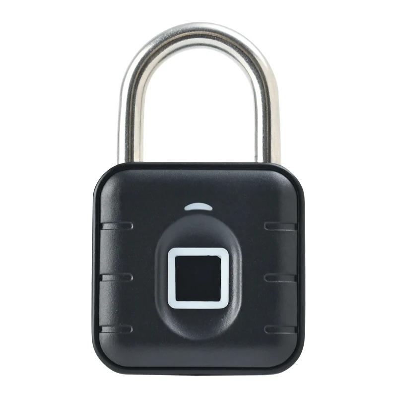 Security Lock Keyless with Tuya APP Fingerprint Padlock Waterproof Battery-powered for Home Dormitory Factory Workshops