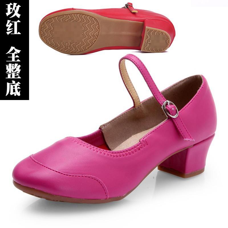2025 summer new dance shoes women's modern square dance shoes mesh dance shoes soft sole cross-border wholesale