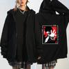 Primavera Autunno Anime Giapponese My Hero Academia Uomo Donna Felpa con Cappuccio Zip Oversize Shigaraki Dabi Harajuku Street Streetwear con Cappuccio