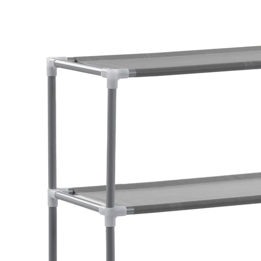 Washing Machine Shelf 3 Shelves Silver 69 x 28 x 169 cm