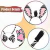 Zebra Ears and Tail Set Creative Paw Gloves for Halloween Carnival Performance