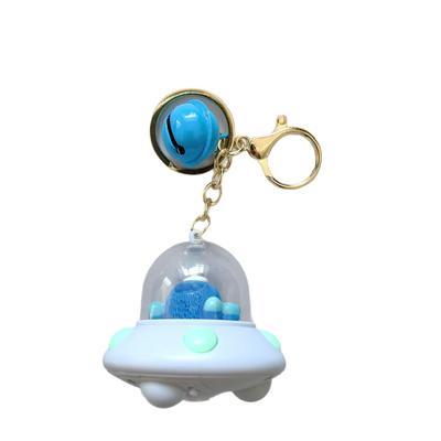 Creative UFO Monster Projector Keychain Light for Kids' Atmosphere - Cute, Small Gift