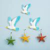 Resin Wall Hanging Seabird Living Room Painted Seagull Cafe Background Decoration Gift Interior