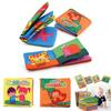 Vibrant Intelligence Development Cloth Bed Cognize Book Educational Toy For Babies