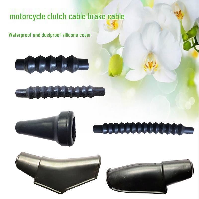 

Versatile Motorcycle Clutch & Brake Cable Dust Cover for 110/125/250/350/400 Models 5-section dust cover, 1 piece