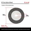 Nylon Fiber Polishing Wheel for Angle Grinder - Metal Grinding, Rust Removal, Stainless Steel and Wire Drawing Disc