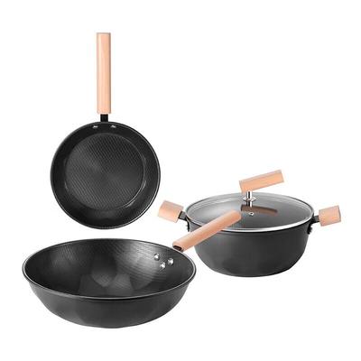 Dessburg DFS-TZ834B Forged Iron 3-Piece Cookware Set