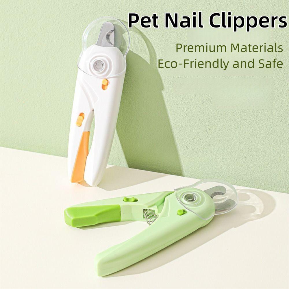 Nail File Pet Nail Clipper with Light Safety Lock Small Dog Nail Clippers  Pet Supplies