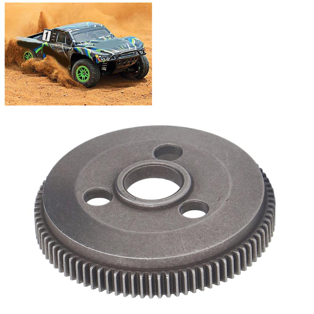86T Spur Gear and 19T 21T Pinions Gear RC Steel Gear Set for Traxxas Slash 2WD 1/10 for Rustler 2WD for Stamped 2WD