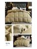 All-Season Feather Silk Imitation Down Quilt for Hotel Bedding