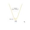 18K Gold-Plated Stainless Steel Hollow Butterfly Pendant Necklace