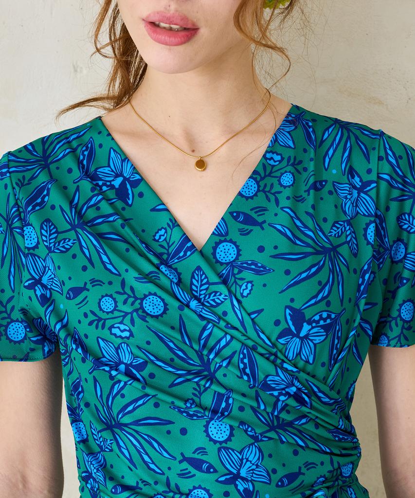 Bonide Mesh Cool Wrap Dress Underwater