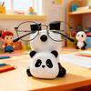 Cute Inverted Panda Glasses Holder Office Desk Glasses Stand Sunglasses Storage Rack Home Bedroom Decoration Ornament Gift