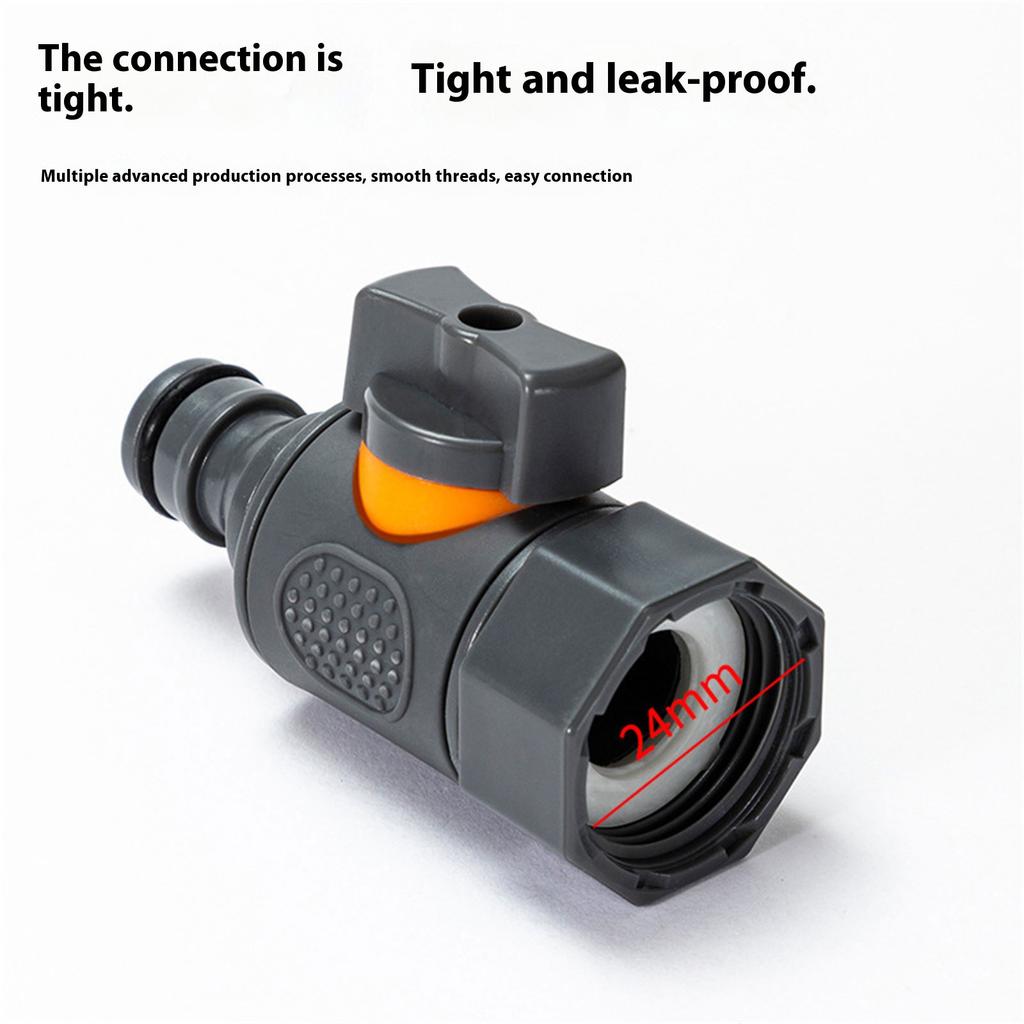 3/4inch Hose Adapter Quick Connector Coupling Joint Extender Connection Repair for Garden Irrigation Tubing Stop Adapter
