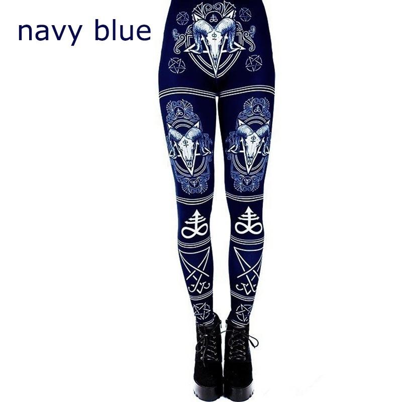 Buy Women Punk Gothic Skinny Legging 
