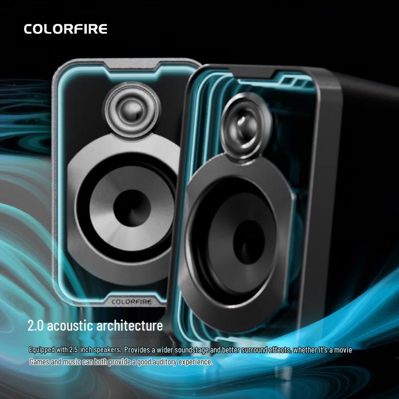 Colorfire CD20 Abyss Mirror RGB Gaming Speaker