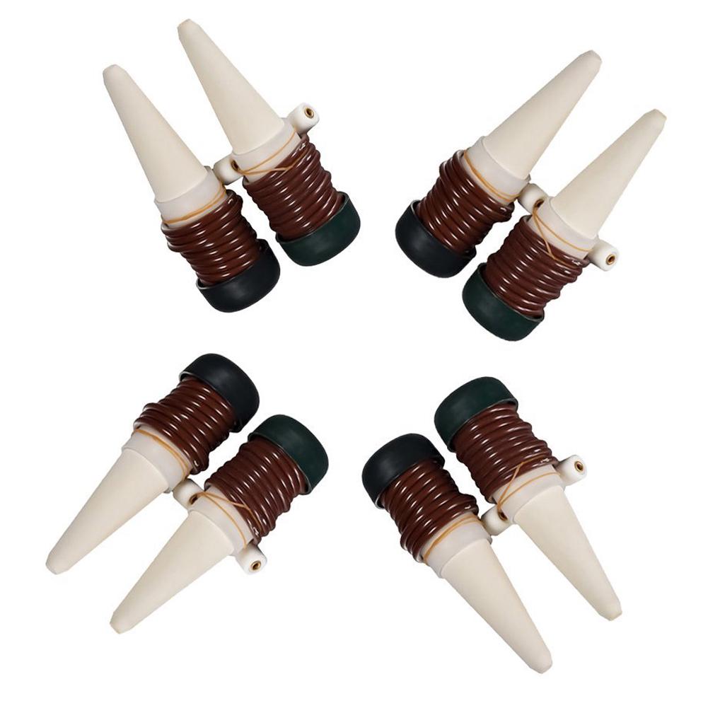 8pcs Self-Watering Stakes Automatic Drip Irrigation System Indoor Plant Watering Device for Plants Waterer Ceramic Probes House