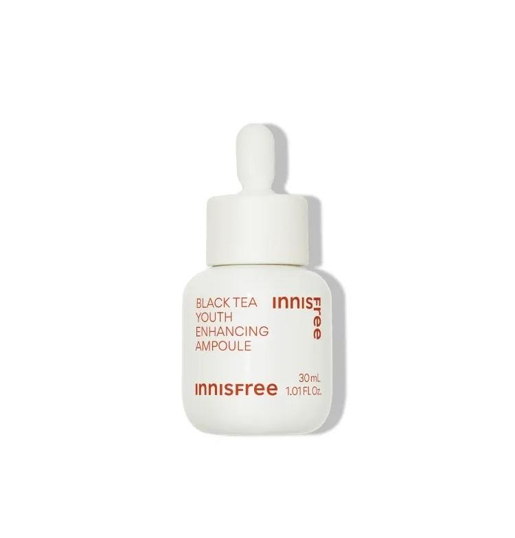 

Innisfree Black Tea Youth Enhancing Ampoule Anti-Aging Firming Serum 30mL