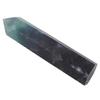 Natural Fluorite Quartz Crystal Hexagonal Wand for Decoration Ornament