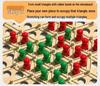 Triangle Chess Wooden Board Game: Family & Educational Parent-Child Interaction Toy.