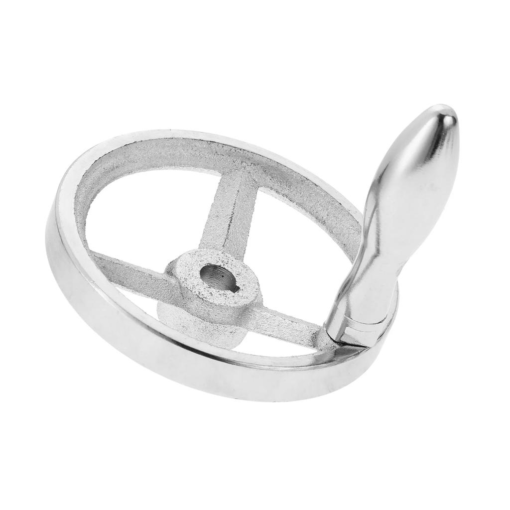 1pc Metal Machine Handwheel M6 M8 M10 M12 Thread Revolving Handle Grips Clamping Handles Screw Knobs Handle for Grinding Machine