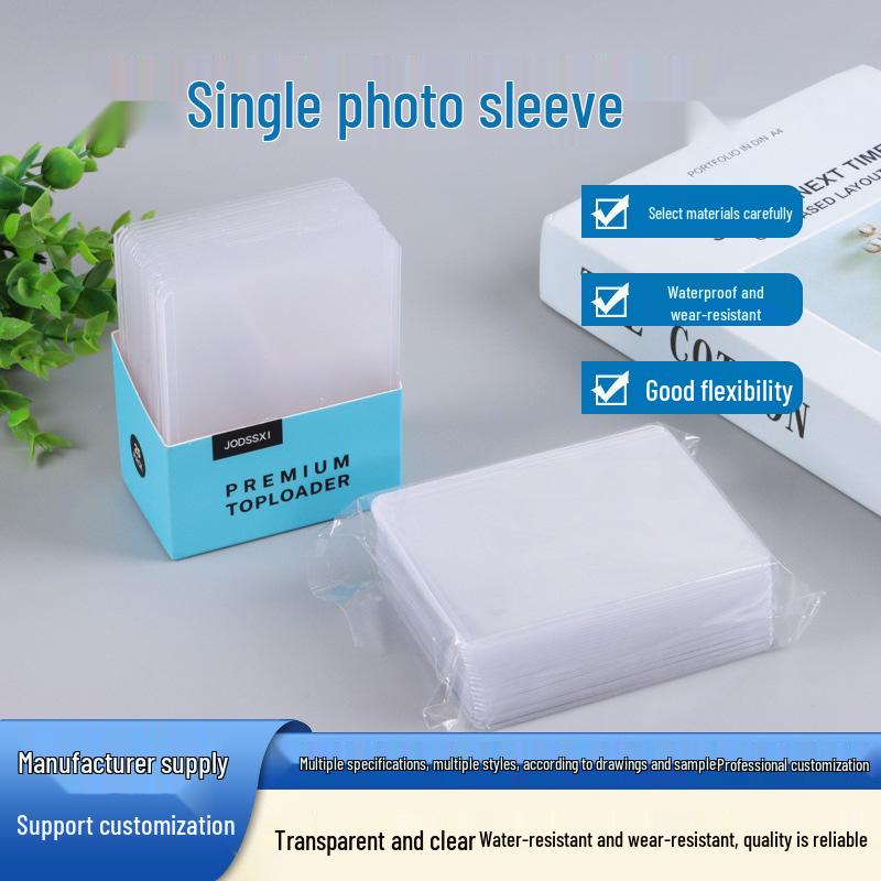 Hard Plastic Polaroid Storage Album: B8 Horizontal/Vertical Photo & ID Card Sleeve