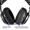 2Pcs Earpads Ear Pads Protein Skin Headset Earmuff for Philips Audio Fidelio X2HR X1 X2