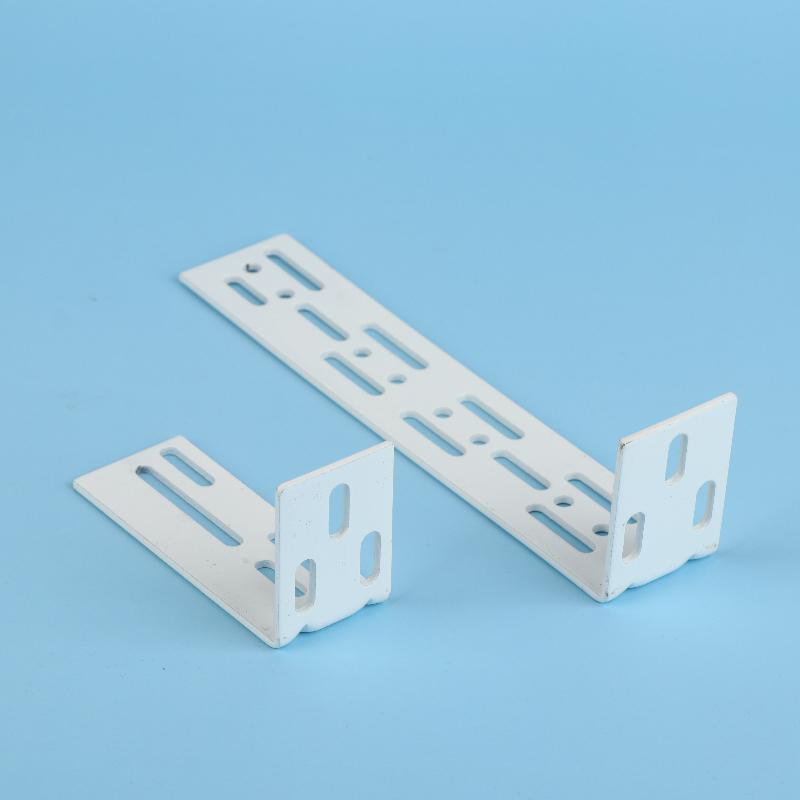 1/2Pcs High Quality Wall Bracket Hardware Accessories For Electronic Curtain Single/Double Rail Side Mount Bracket Track Poles·