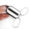 Compact Keychain Clip-on Reading Glasses for Seniors